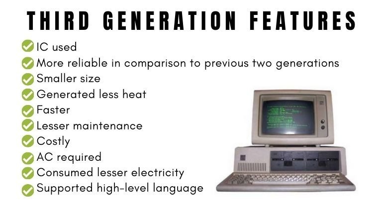 Third Generation Computer Features