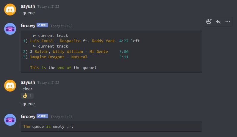 How To Use Groovy Bot Discord Groovy Bot Commands Guide