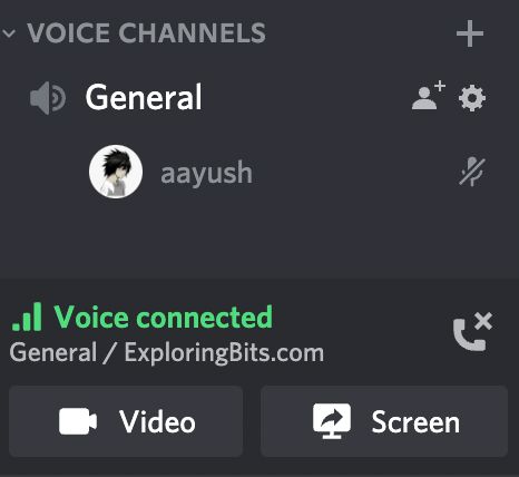 Connect to Voice Channel