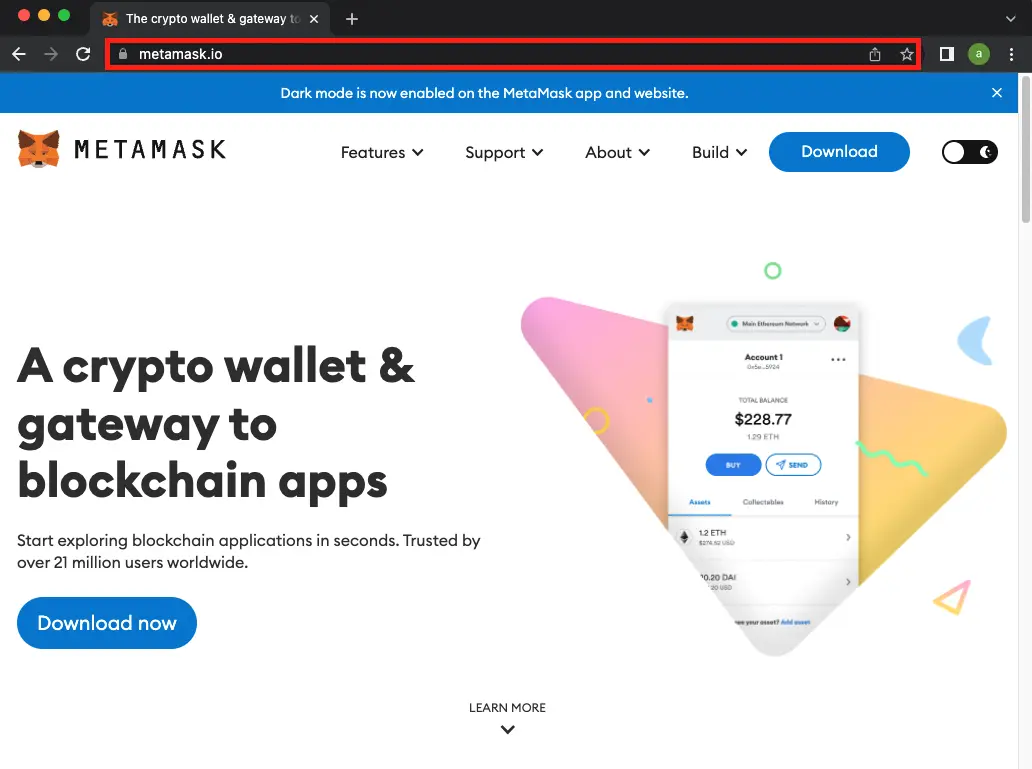 metamask on chrome