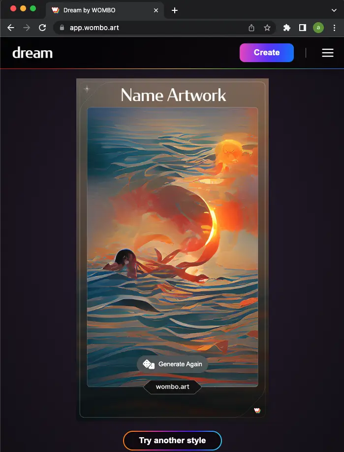 AI Art Result