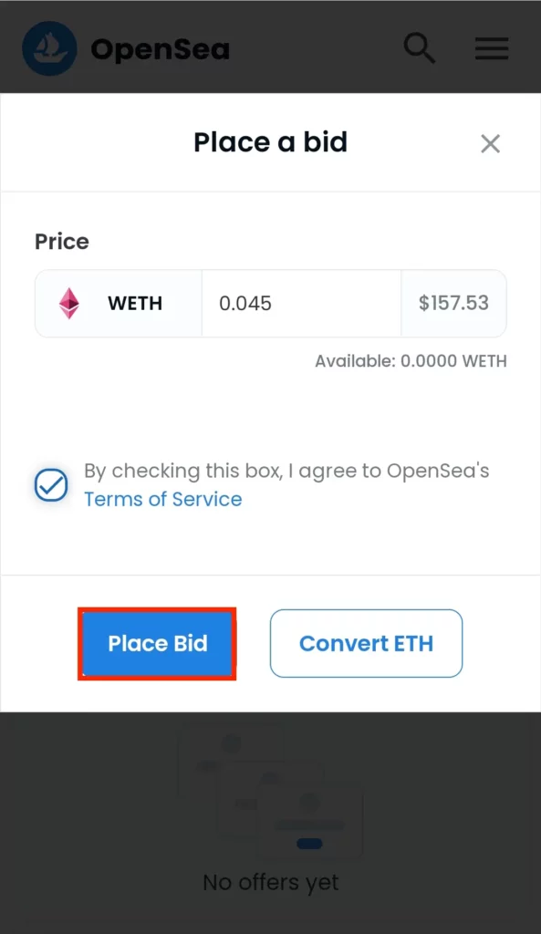 buy nft on opensea with trust wallet