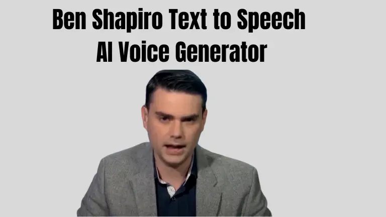 Ben Shapiro Text to Speech AI Voice Generator Online Free
