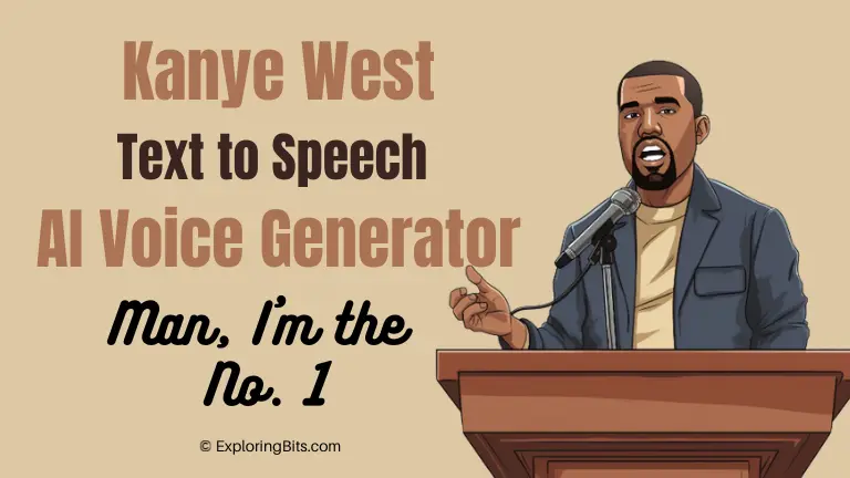 Free Kanye West Text to Speech AI Voice Generator Online