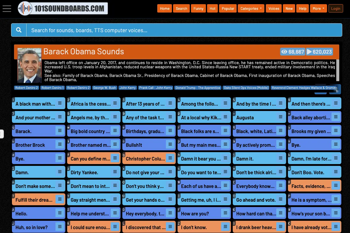barack obama soundboard