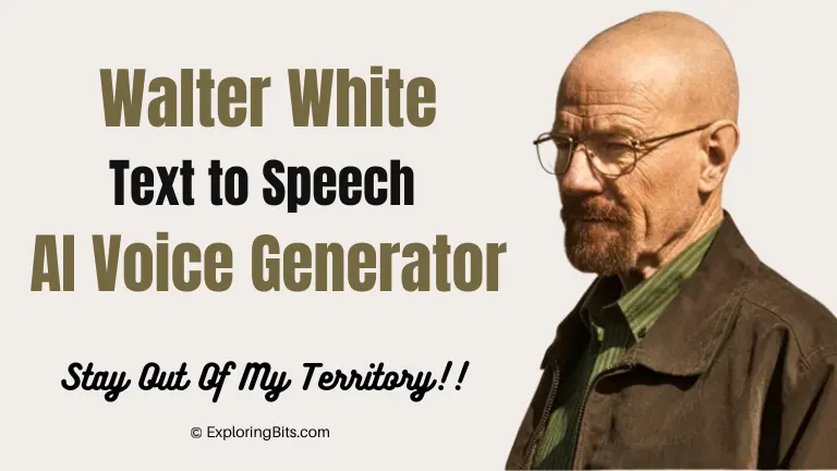 Free Walter White Text-to-Speech AI voice Generator Online